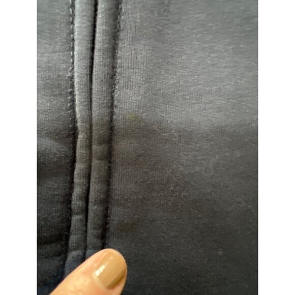 L.L.Bean Womens Navy Fleece-Lined Full-Zip Jacket L Cotton Polyester Blend - Picture 2 of 9